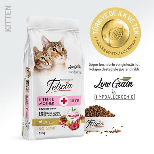 12 Kg Kolajenli Kuzulu Az Tahıllı Yavru Kedi Maması