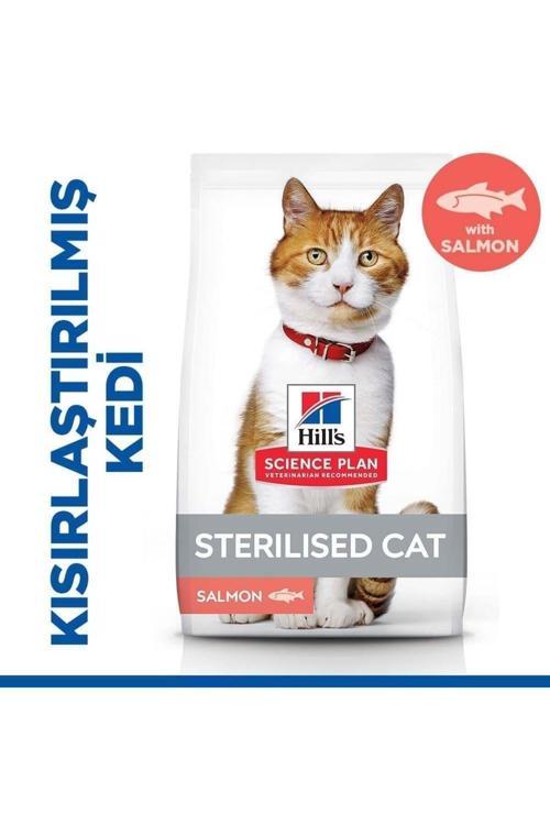 Hills Somonlu Kisirlastirilmis Yetiskin Kedi Mamasi 8+2 KG