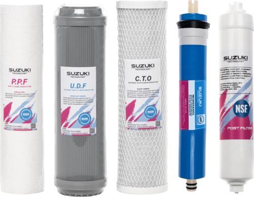 10 Inç Açık Kasa Su Arıtma Cihazı Tam Set (5 Filtre)