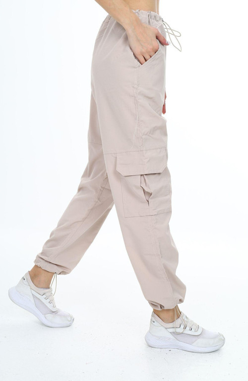 Kadın Jogger Paraşüt Pantolon-Kargo Cepli-36/44Beden 249Sfr