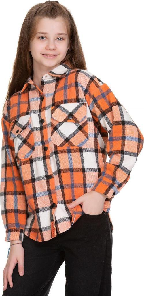 Angelos Gırls Kız Çocuk Ekose Desenli Oduncu Gömlek Px841.2