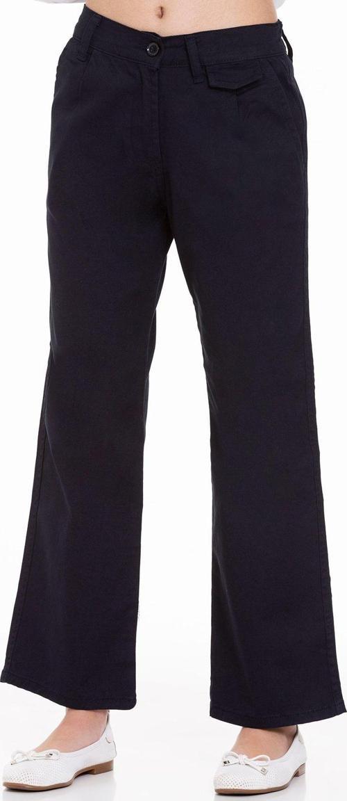 Angelos Gırls Kız Çocuk Geniş Paçalı Gabardin Pantolon 9-14 Yaş Lx249