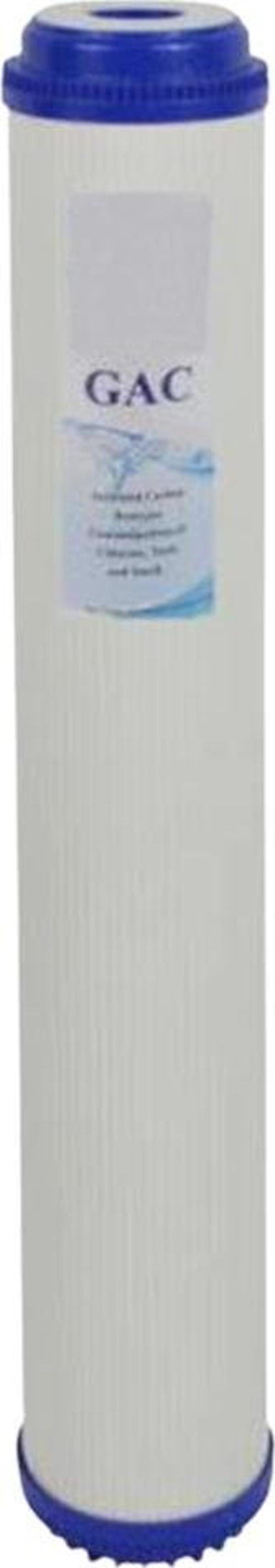 20'' Gac Coconut Bazlı Granül Aktif Karbon Su Arıtma Filtresi (20'' Housing Uyumlu 2. Aşama Filtre)