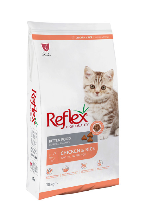 Kıtten Chıcken & Rıce Cat Food 10 kg