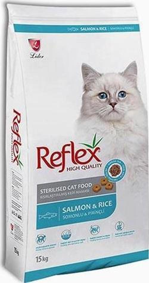 Sterilised Somonlu ve Pirinçli Kısırlaştırılmış Kedi Maması 15 Kg