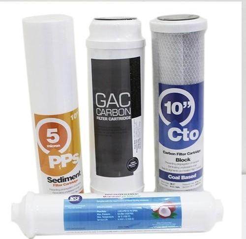 İhlas Açık Kasa Su Arıtma Cihazı Uyumlu 4'lü Filtre Seti