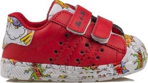 Kırmızı Hero İlk Adım Bebe Sneaker