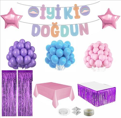 Makaron Doğum Günü Seti