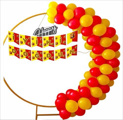 GALATASARAY 60 BALON+BANNER SETİ