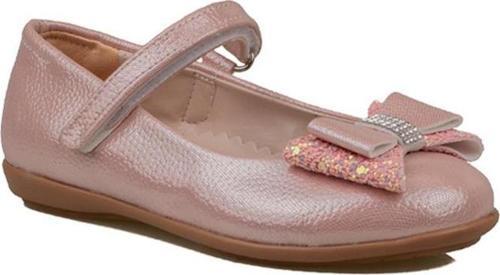 Pembe Bebe Kız Çocuk Bilek Cırtlı Babet