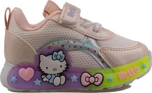 Pudra Kız Çocuk Işıklı Bebe Sneaker