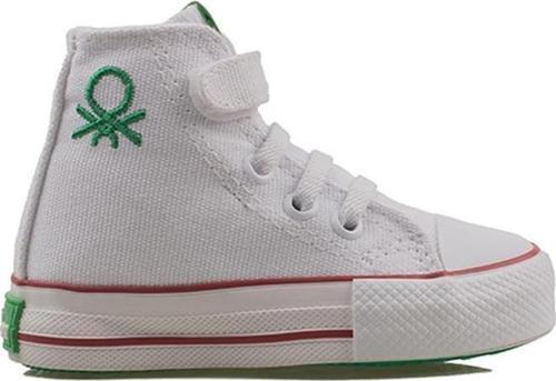 Beyaz Unisex Bebe Boğazlı Sneaker BN 30817