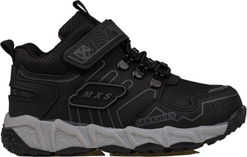 Siyah MX Unisex Çocuk Spor Bot