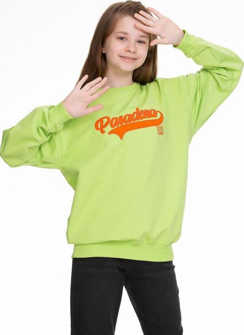 Angelos Gırls Kız Çocuk Yazı Baskılı Sweatshirt 9-14 Yaş Lx143