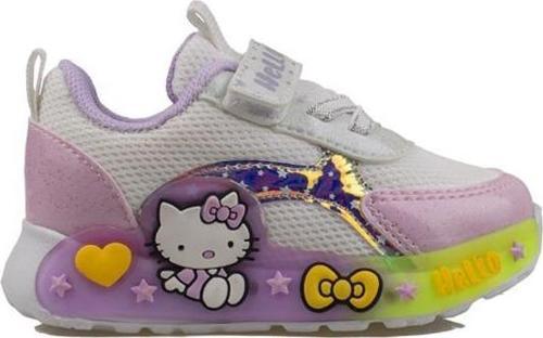 Beyaz Kız Çocuk Işıklı Bebe Sneaker