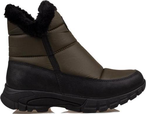 Haki Kısa Kadın Kar Botu PC-52592