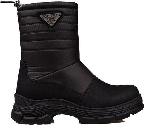 Siyah Kadın Kalın Taban Spor Bot