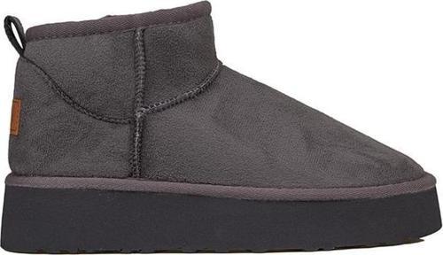 Füme Ultra Mini Kadın Süet Bot PC-52709