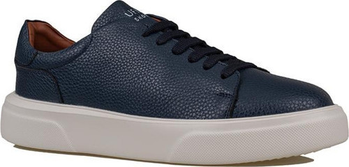 Lacivert Tommy Erkek Deri Sneaker