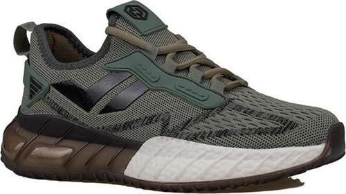 Haki Cedric Erkek Tekstil Köpük Taban Sneaker