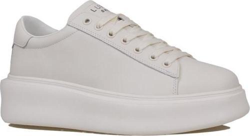 Beyaz Gage Erkek Deri Sneaker Ayakkabı