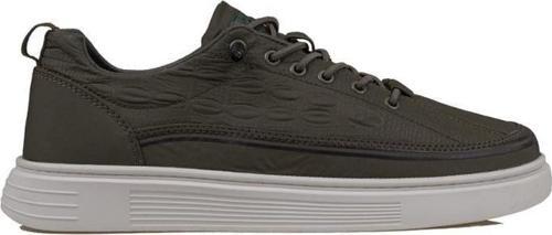Yeşil Giza Lastikli Erkek Sneaker
