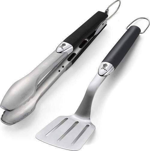 6645 Mangal Maşası ve Spatulası 2'li Seti