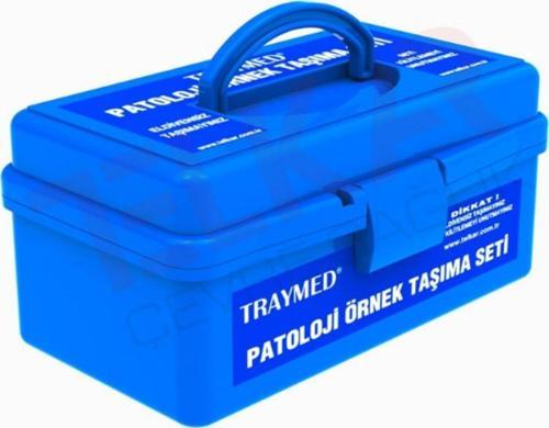 Patolojik Örnek Taşıma Seti Küçük-Mavi
