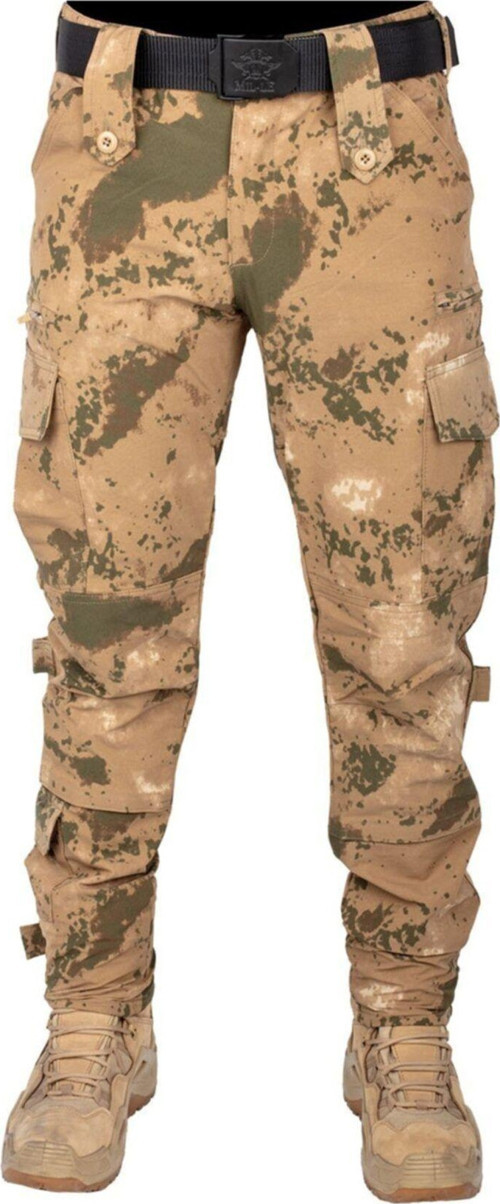 Combat Çöl Rengi Kamuflaj Pantolon