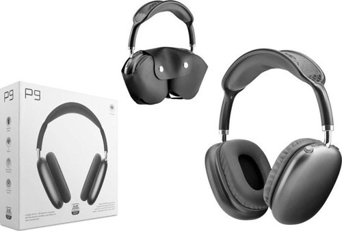 SW91 P9 Air Pro Max Kablosuz 5.0 Mikrofonlu Gürültü Engelleyici (Kılıflı) Bluetooth Kulaklık