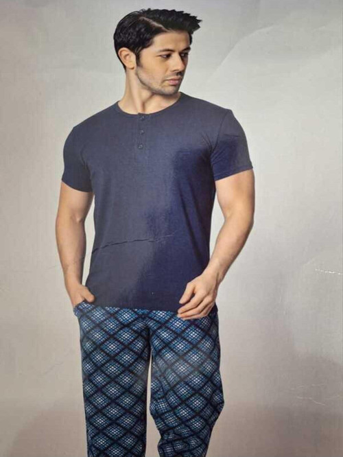 Aydoğan Erkek Yazlık Kısa Kollu Modal Pijama Takımı