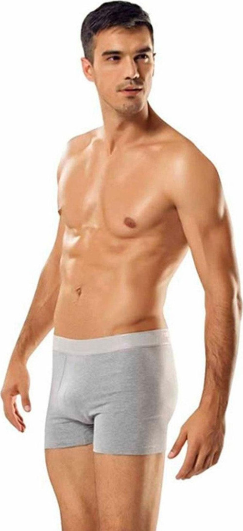 Pamuklu Likralı Erkek Boxer Paçalı Don 5Li Paket