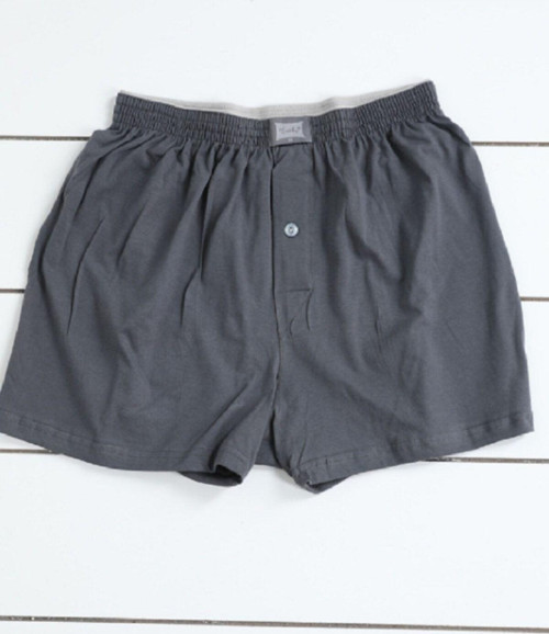 Erkek Gri Penye Boxer 4 Lü Paket