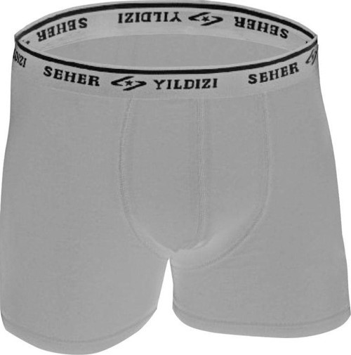 6'Lı Paket Likralı Erkek Boxer