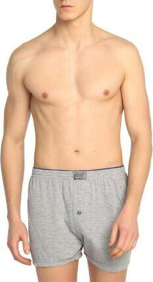 Erkek Paket Penye Düğmeli Boxer 5'Li