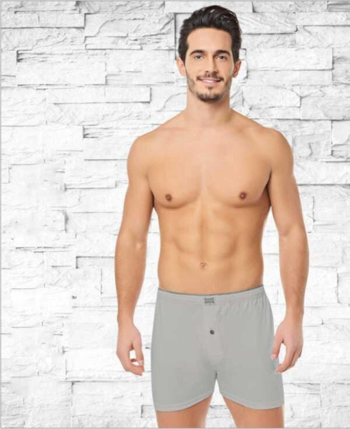 Erkek Gri 3 Adet Boxer-0117
