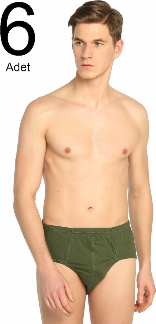 6'Lı Paket Erkek Slip