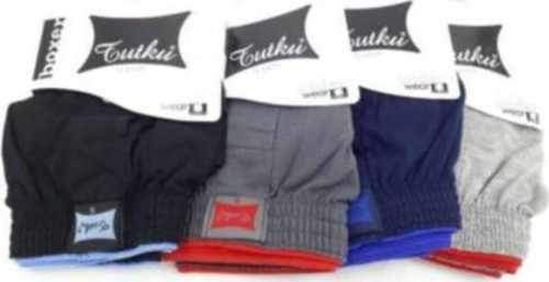Penye Erkek Boxer 6'Lı Paket Karışık Renk