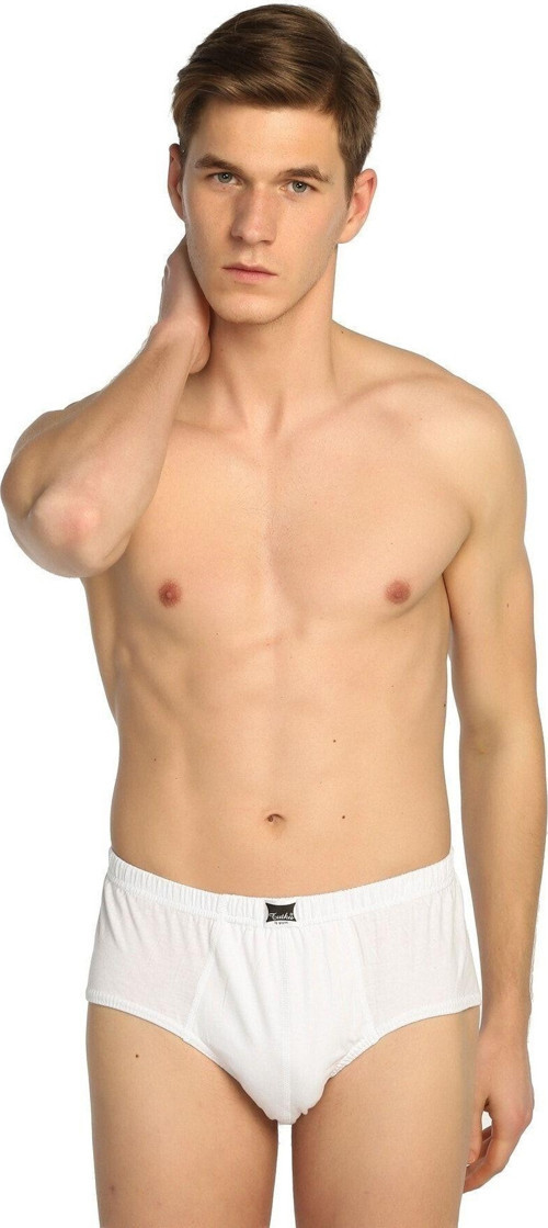 Erkek Beyaz Penye Slip Külot Elf568T0109Ccm
