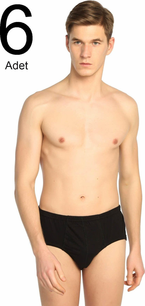 6'Lı Paket Erkek Slip