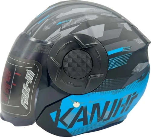 FR-665 BLUE YARIM KASK