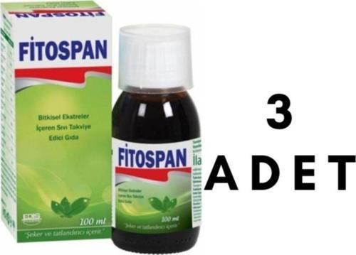 Fitospan Bitkisel Şurup 100 Ml 3 Adet