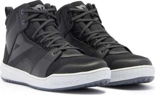 DAINESE AYAKKABI/ SUBURB D-WP SHOES BLACK/WHITE/IRON-GATE