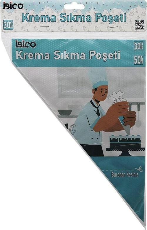 NAYLON 30CM 50PCS KREMA SIKMA  POŞETİ TORBASI (5060)