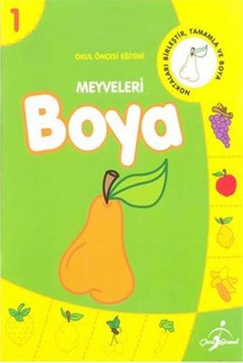 Meyveleri Boya - 10 Kitap Takım