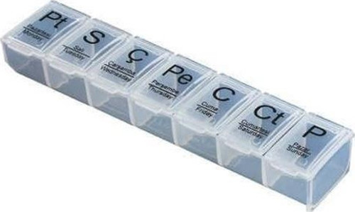 BUFFER® Haftalık Günlük İlaç Saklama Kutusu 7 Günlük İlaç Saklama Kabı