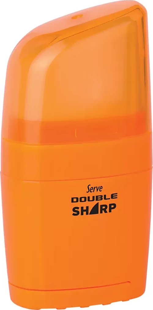DOUBLE SHARP SİLGİLİ KALEMTRAŞ TURUNCU