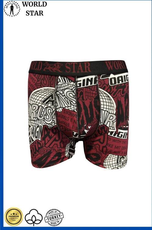 Aria's Closet Likralı Pamuklu Renkli Erkek Boxer