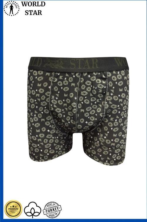 Aria's Closet Likralı Pamuklu Renkli Erkek Boxer