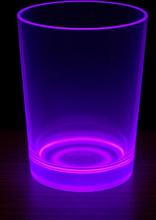 Partyglow Neon Mor Bardak 8.5 X 10.5 Cm